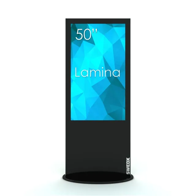 swedx-lamina-50-zoll-4k-freistehender-digital-screen-stand-display image 1