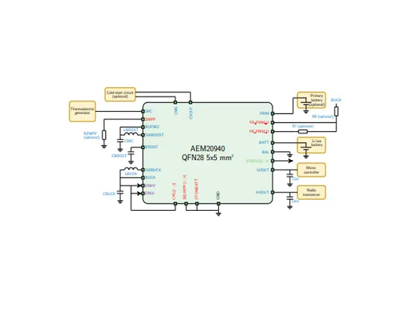 solsta-e-peas-aem20940-thermal-energy-harvesting-manager image 1