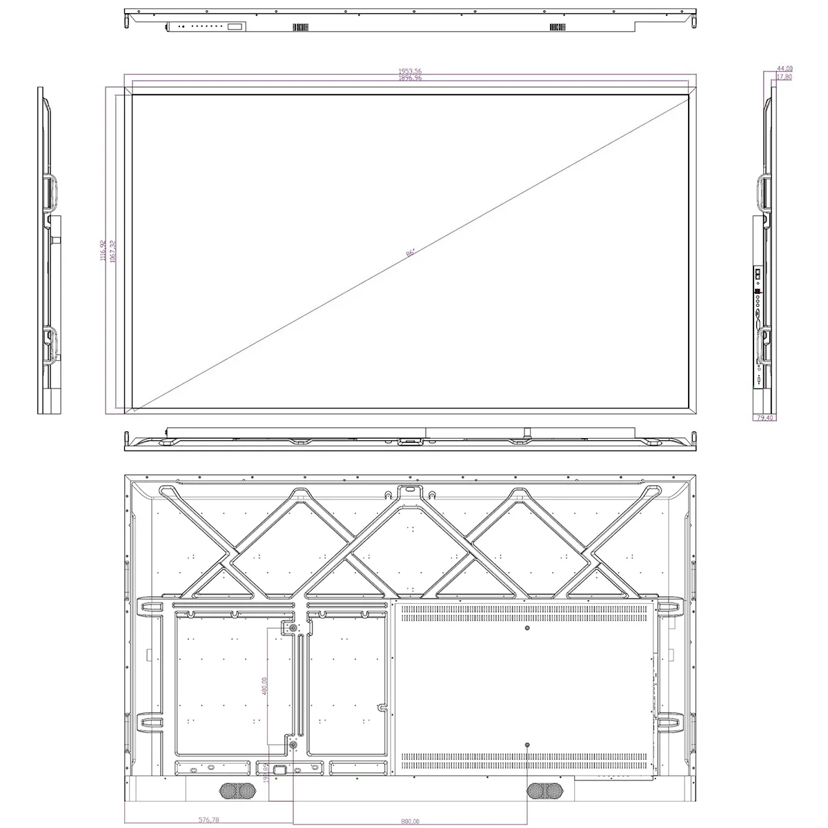 swedx-86-zoll-4k-digital-screen-werbedisplay image 3