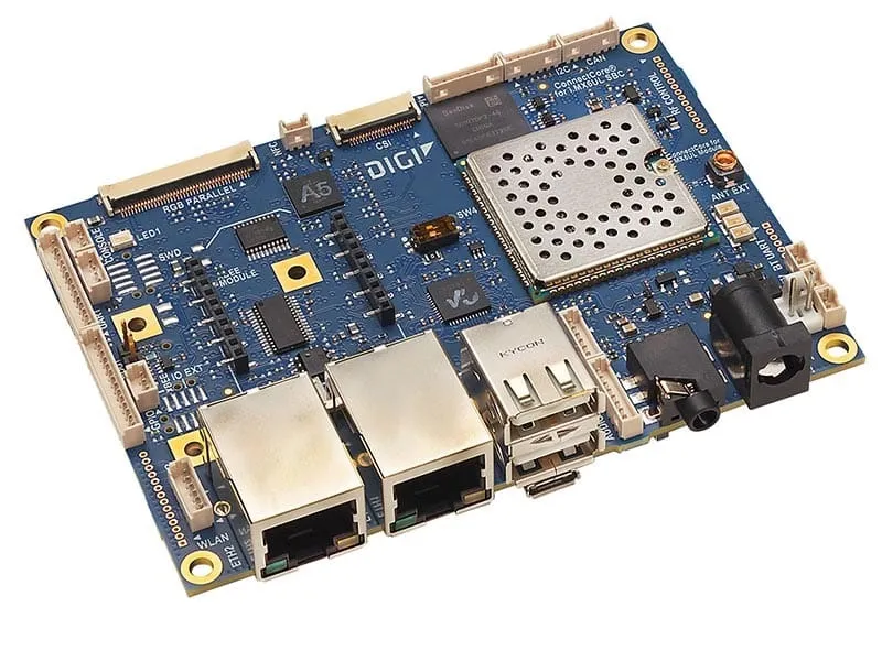 digi-connectcore-6ul-sbc-pro-einplatinencomputer image 1