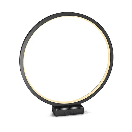 artiled-design-lamp-round-medium-black-designleuchte image 1