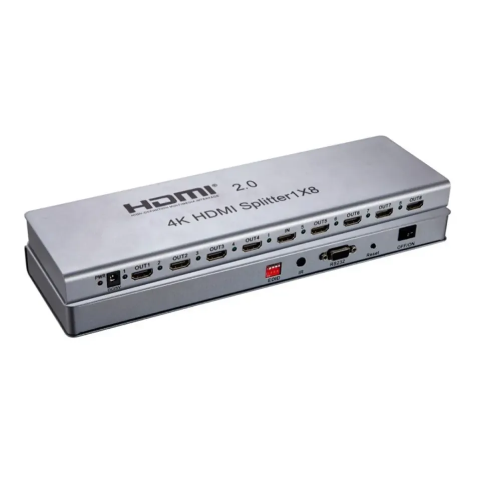 swedx-4k-hdmi-splitter-1x8-hdmi-verteiler image 1