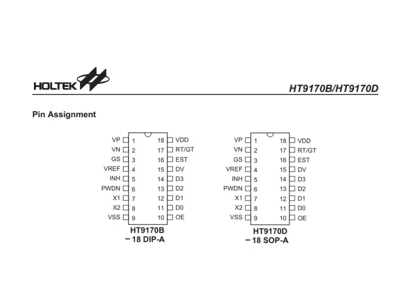 solsta-holtek-ht9170b-ht9170d-dtmf-receiver-ic image 1