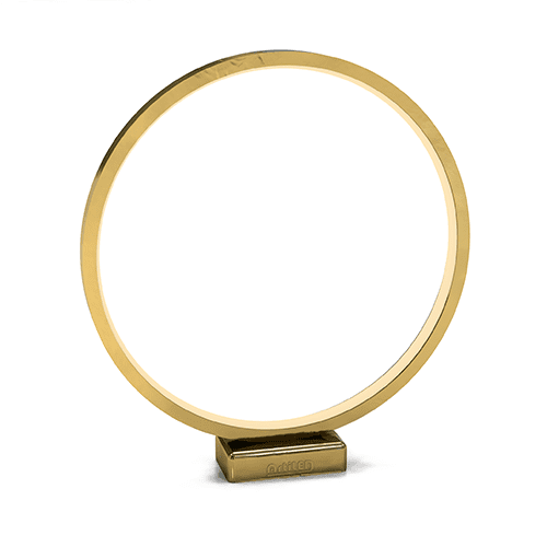 artiled-design-lamp-round-medium-messing-design-leuchte image 1