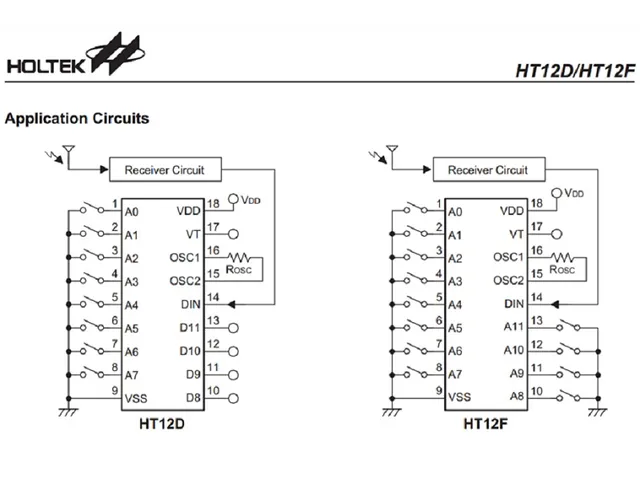 solsta-holtek-ht12d-ht12f-decoder-serie-fernsteuerung image 1