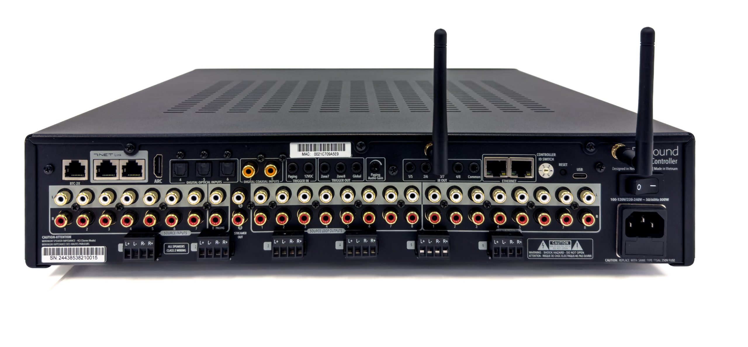 russound-smz8-8-zonen-multiroom-controller-verst-rker-mit-streamer image 3