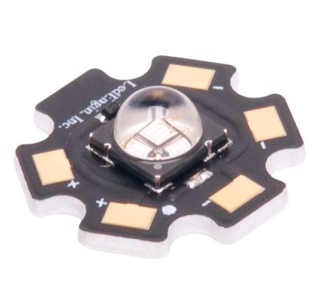 solsta-led-engin-lz4-00ub0r-uv-led-385-405nm-6200mw-mcpcb image 1
